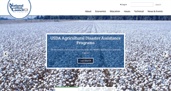 Desktop Screenshot of ncga.cotton.org