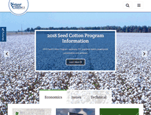 Tablet Screenshot of cotton.org